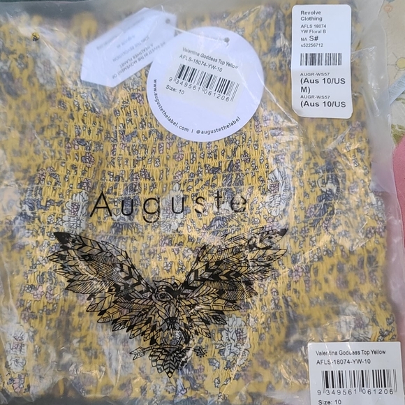 New Auguste Valentina Goddess Crop Top Floral 10 M - Picture 8 of 16